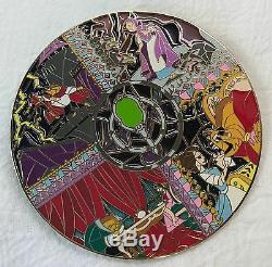 BEAUTY and the BEAST BATB STAINED GLASS Fantasy Pin Belle Gaston Pin LE60