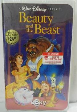 BEAUTY and the BEAST (VHS, 1992) WALT DISNEY BLACK DIAMOND CLASSIC NEW SEALED