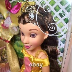 BELLE Disney Princess & Me Doll 18 Jewel Edition Beauty Beast 2014 BOX DAMAGE