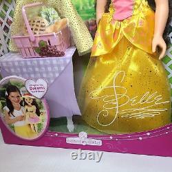 BELLE Disney Princess & Me Doll 18 Jewel Edition Beauty Beast 2014 BOX DAMAGE