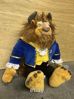 BNWT Disney Parks Beauty And The Beast 18 Belle And 22 Beast Plushes