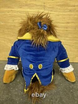 BNWT Disney Parks Beauty And The Beast 18 Belle And 22 Beast Plushes