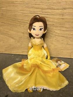 BNWT Disney Parks Beauty And The Beast 18 Belle And 22 Beast Plushes