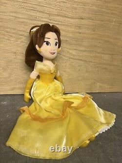 BNWT Disney Parks Beauty And The Beast 18 Belle And 22 Beast Plushes