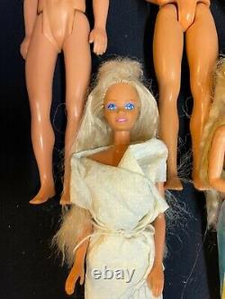 Barbie dolls and misc. Dolls Skipper, Jazzie, Disney's Beast 9 modern dolls