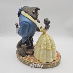 Beautiful Disney Parks Beauty and the Beast Large Statue Figure 14 inch