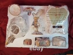 Beauty And The Beast 10th Anniversary 5 Piece Tea Set Cogsworth Chip Potts