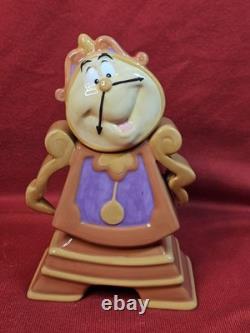 Beauty And The Beast 10th Anniversary 5 Piece Tea Set Cogsworth Chip Potts