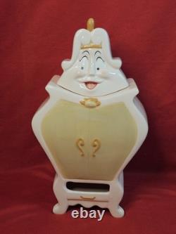 Beauty And The Beast 10th Anniversary 5 Piece Tea Set Cogsworth Chip Potts