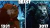 Beauty And The Beast 1991 Vs 2017 Then And Now