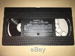 Beauty And The Beast (1992 Vhs Walt Disney) Classic Black Diamond Rare