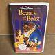 Beauty And The Beast 1992 Walt Disney Classic Black Diamond Vhs Rare Stock# 1325