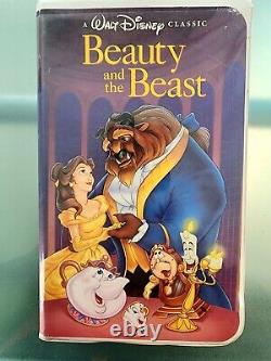 Beauty And The Beast 1992 Walt Disney Classic Black Diamond Vhs Tape 1325