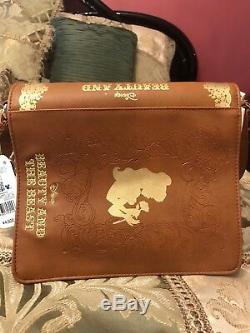 Beauty And The Beast Belle Book Purse From Tokyo japan Disney NWT Extremely Rare