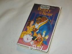 Beauty And The Beast Black Diamond The Classics Disney VHS Christmas Lead 1992