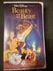 Beauty And The Beast Disney Classic VHS RARE Black Diamond