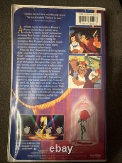 Beauty And The Beast Disney Classic VHS RARE Black Diamond