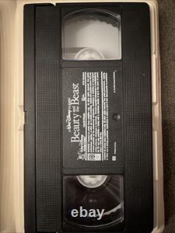Beauty And The Beast Disney Classic VHS RARE Black Diamond
