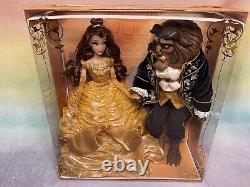 Beauty And The Beast Disney Limited Edition Platinum Doll Set 17 Inch Le 500