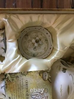 Beauty And The Beast Tea Set Fine China Live Action Limited Edition #107 Of 2000