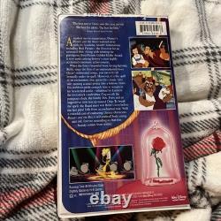 Beauty And The Beast VHS Tape 1992 Walt Disney's Black Diamond Classic- RARE
