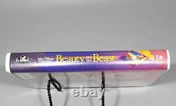 Beauty And The Beast VHS Walt Disney Classic Blk Diamond Movie Rare