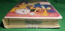 Beauty And The Beast Vhs 1992 Unopened Black Diamond Rare Disney New Omg Edition