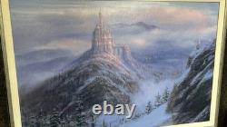 Beauty Beast Disney Peter Ellenshaw Giclee Canvas Print 104/500 Mystical Kingdom