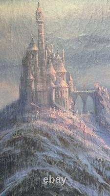 Beauty Beast Disney Peter Ellenshaw Giclee Canvas Print 104/500 Mystical Kingdom