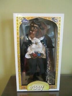 Beauty & The Beast BEAST LIMITED EDITION DOLL 17 Inches LE 3500 Disney Store