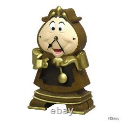 Beauty & The Beast Cogsworth Clock and Lumiere Light Up set figure Disney Parks
