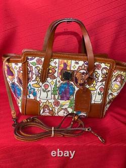 Beauty & The Beast Disney Dooney & Bourke Satchel Purse Rare