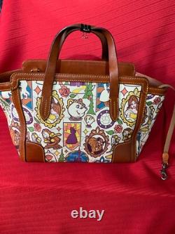 Beauty & The Beast Disney Dooney & Bourke Satchel Purse Rare