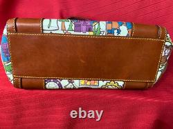 Beauty & The Beast Disney Dooney & Bourke Satchel Purse Rare