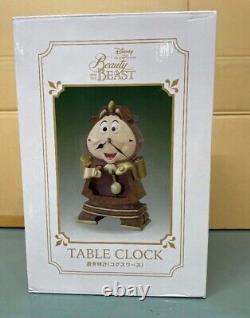 Beauty & The Beast Lumiere Light Up and Cogsworth Clock set figure Disney Parks