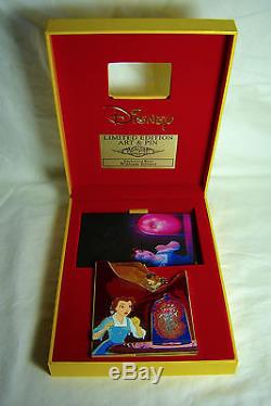 Beauty and The Beast Acme Hot Art Collectible Disney Pin LE 100 Lithograph & Box