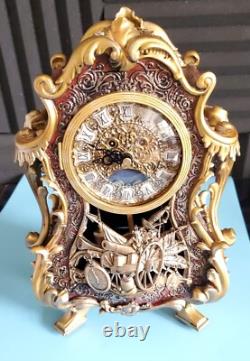 Beauty and The Beast Cogsworth Clock Limited Edition Figurine #1514/2000