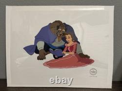 Beauty and The Beast Cozy Couple Disney Sericel