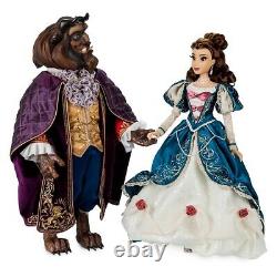 Beauty and The Beast Disney 30th Anniversary Doll Set LE/1800 IN HAND