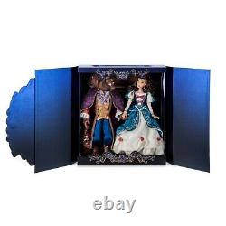 Beauty and The Beast Disney 30th Anniversary Doll Set LE/1800 IN HAND