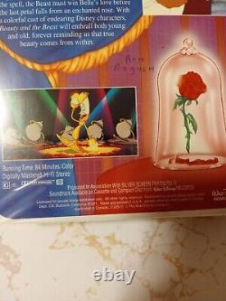 Beauty and The Beast (VHS, 1992, Black Diamond Classic) Personalized Copy