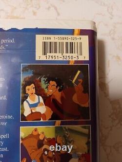 Beauty and The Beast (VHS, 1992, Black Diamond Classic) Personalized Copy