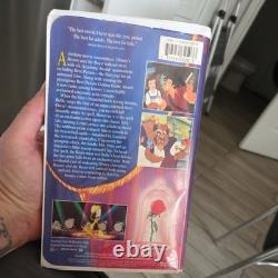 Beauty and The Beast (VHS, 1992, Black Diamond Classic) RARE