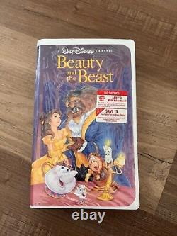 Beauty and The Beast (VHS, 1992, Black Diamond Classic Sealed)