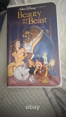 Beauty and The Beast VHS 1992 Walt Disney's Black Diamond