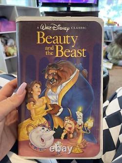 Beauty and The Beast VHS Black Diamond Edition