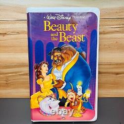 Beauty and The Beast VHS Tape Walt Disney Classic Black Diamond 1991 Vintage