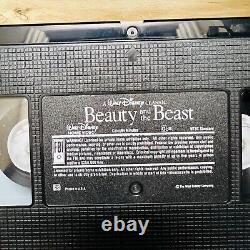 Beauty and The Beast VHS Tape Walt Disney Classic Black Diamond 1991 Vintage