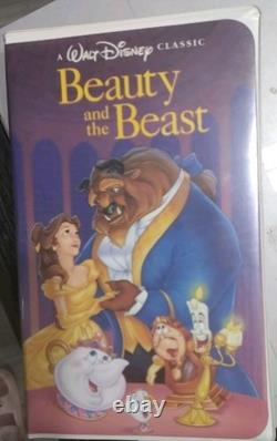 Beauty and The Beast Walt Disney 1992 RARE Black Diamond COLLECTORS VHS