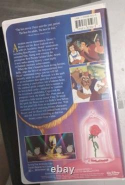 Beauty and The Beast Walt Disney 1992 RARE Black Diamond COLLECTORS VHS